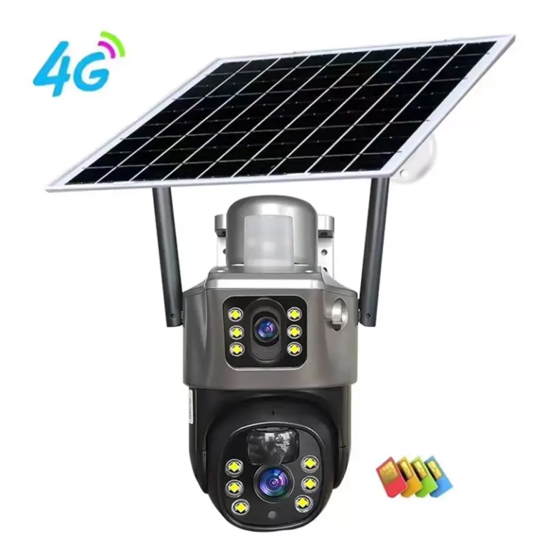 Dual Lens CCTV Camera